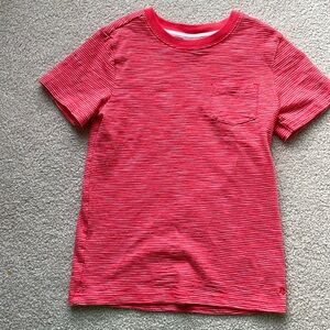 Janie and Jack Boys Short Sleeve Pocket Shirt. Size 7.